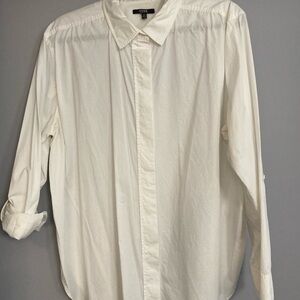 NYDJ Classic White Blouse